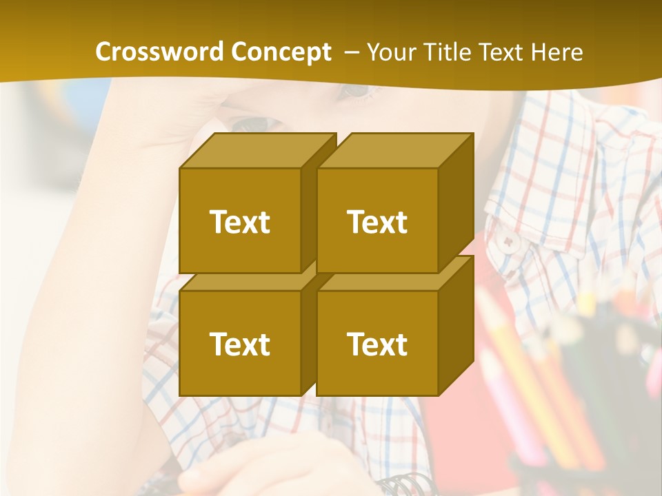 Learn Serious Teenager PowerPoint Template