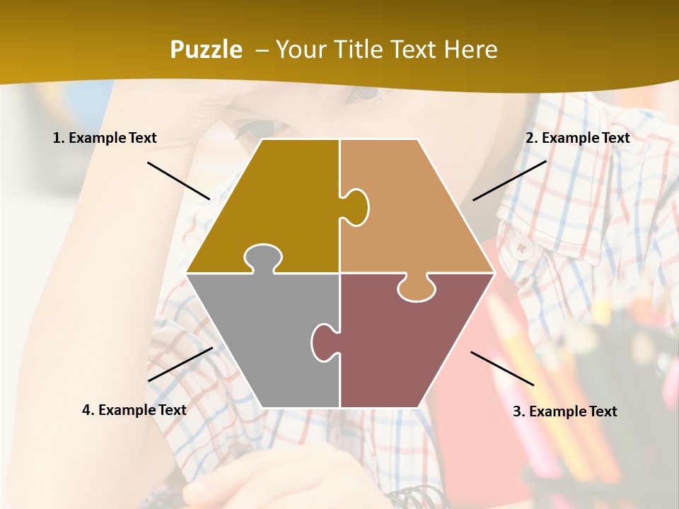 Learn Serious Teenager PowerPoint Template