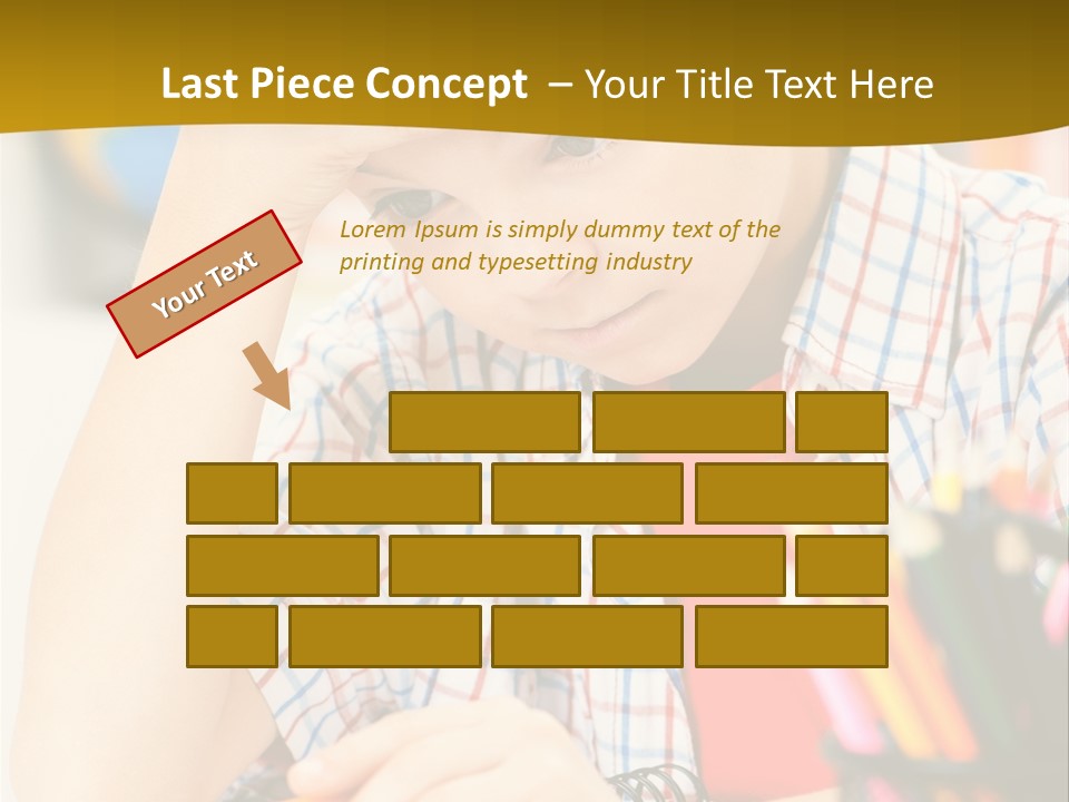 Learn Serious Teenager PowerPoint Template
