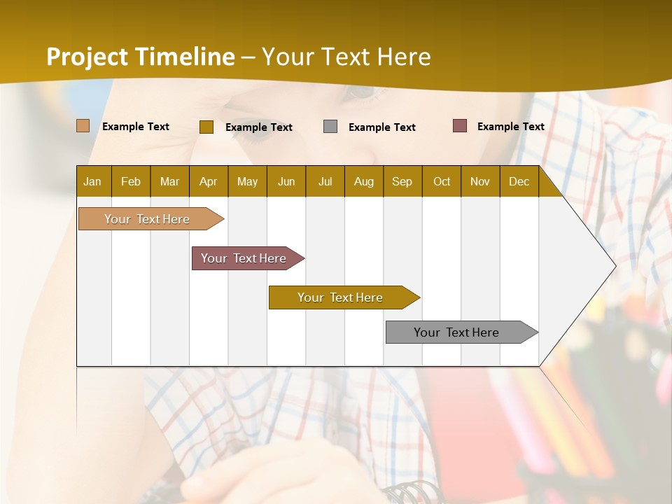 Learn Serious Teenager PowerPoint Template