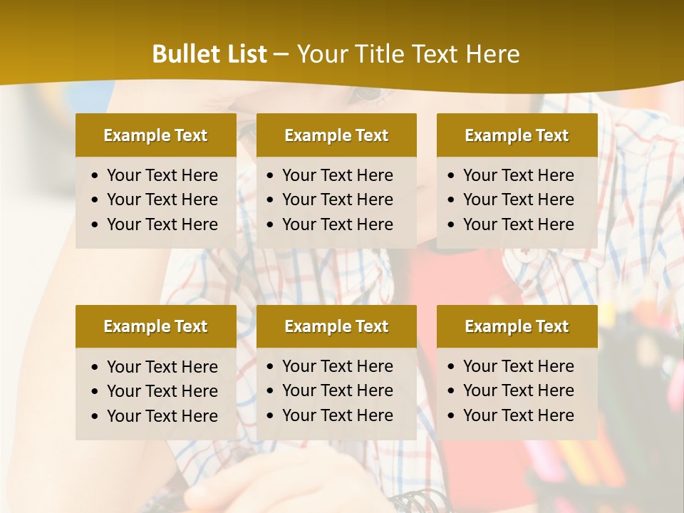 Learn Serious Teenager PowerPoint Template