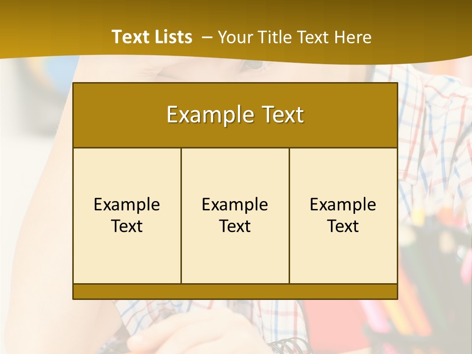 Learn Serious Teenager PowerPoint Template