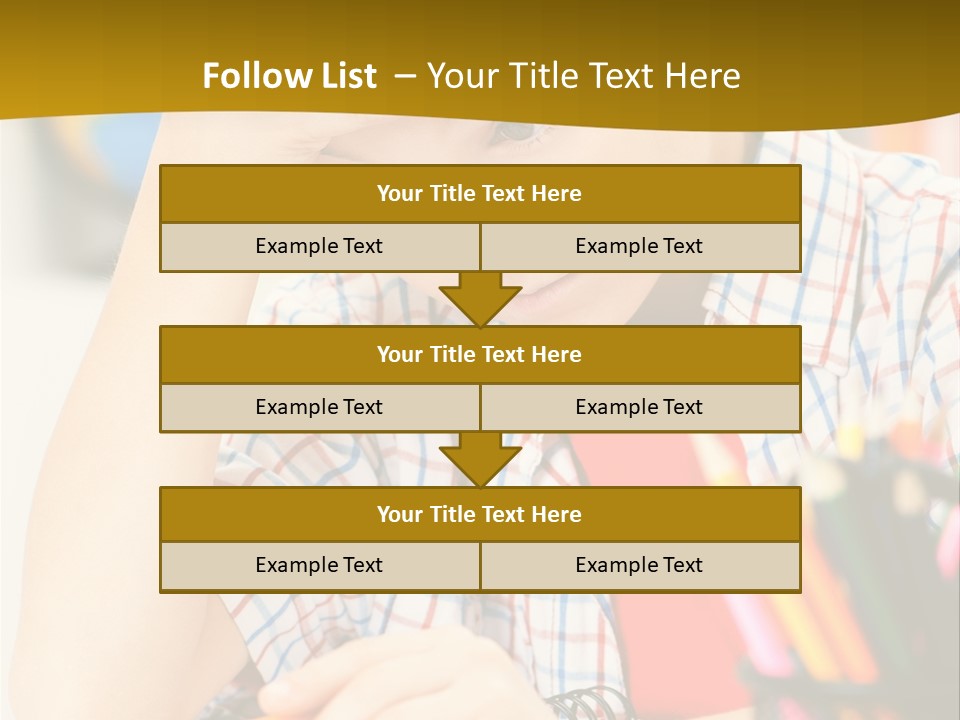 Learn Serious Teenager PowerPoint Template
