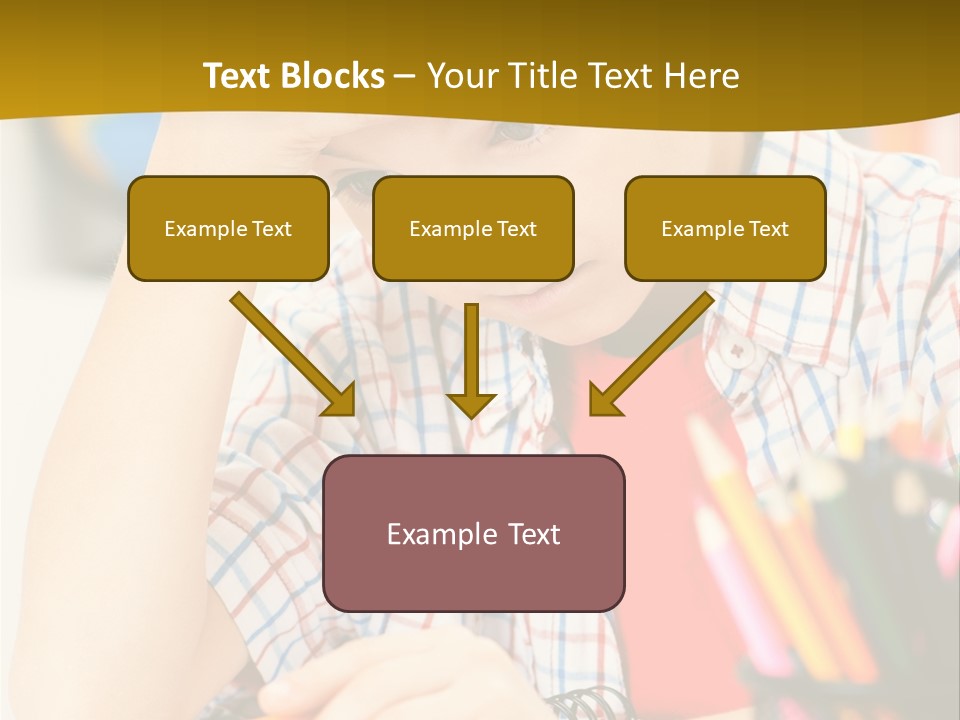Learn Serious Teenager PowerPoint Template