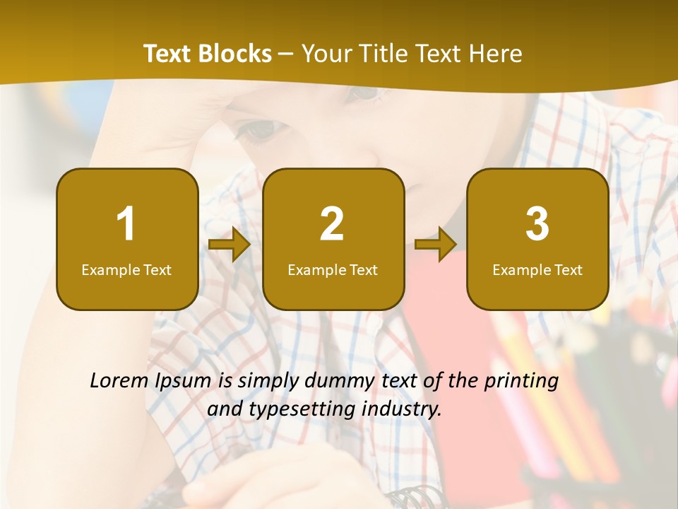 Learn Serious Teenager PowerPoint Template