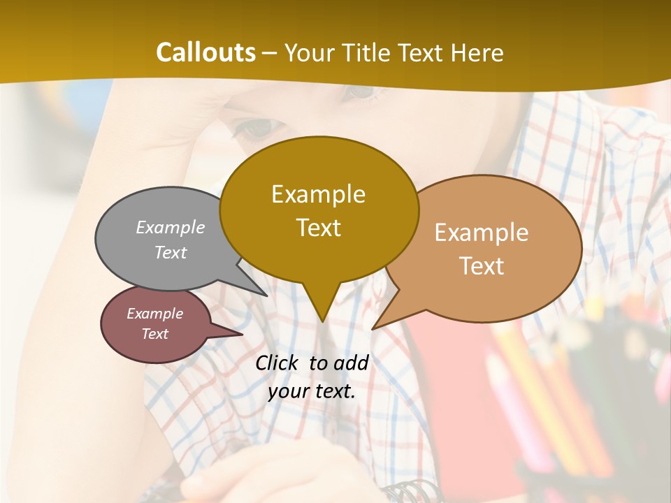 Learn Serious Teenager PowerPoint Template