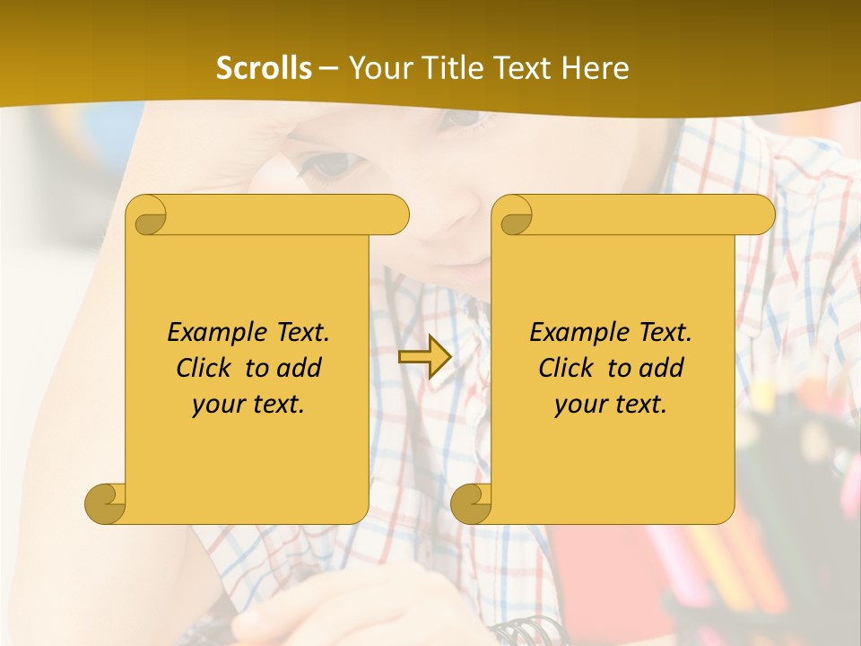 Learn Serious Teenager PowerPoint Template