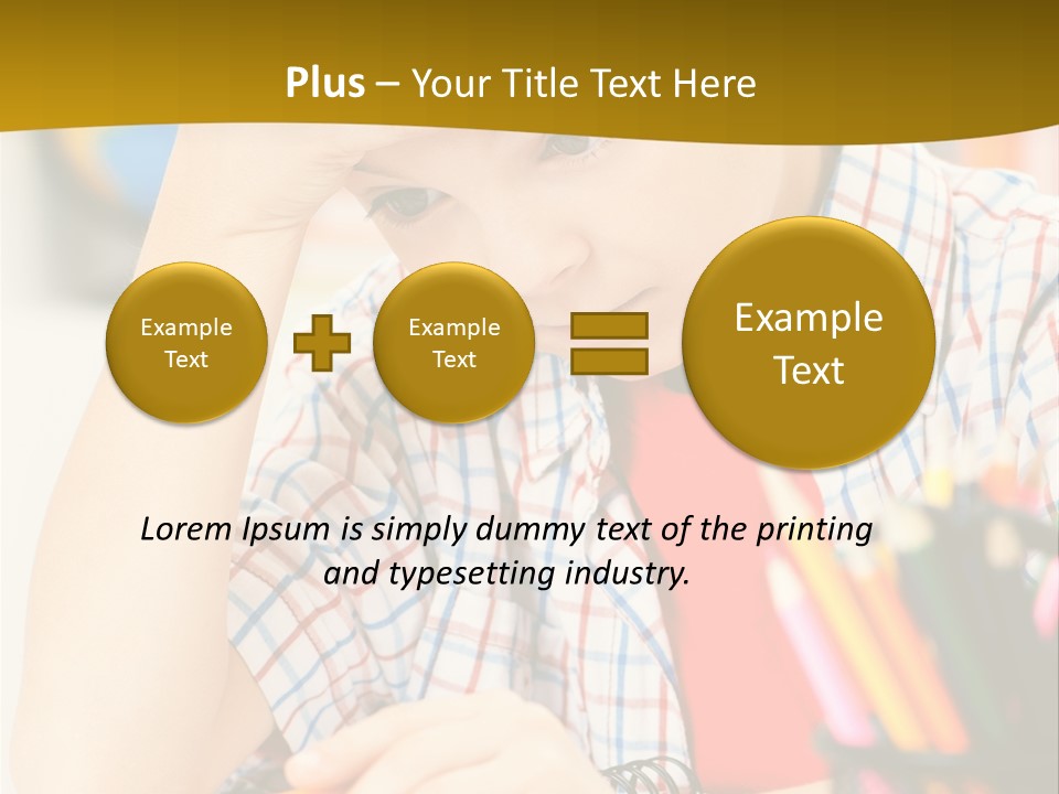 Learn Serious Teenager PowerPoint Template