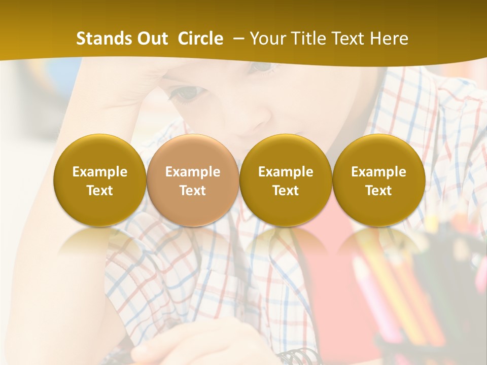 Learn Serious Teenager PowerPoint Template
