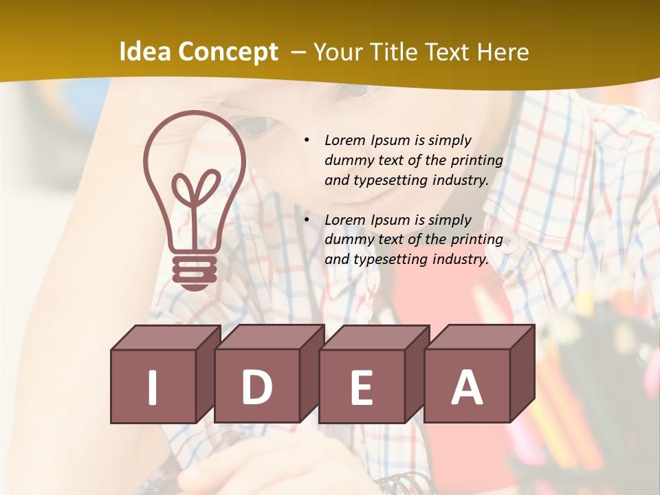 Learn Serious Teenager PowerPoint Template