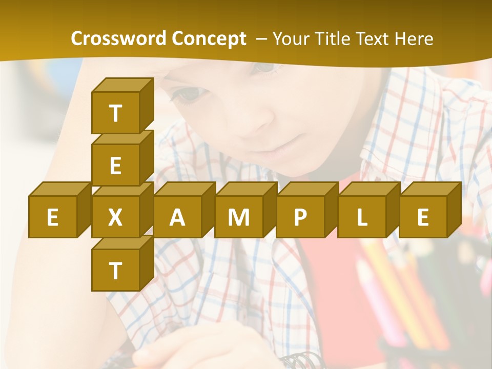 Learn Serious Teenager PowerPoint Template