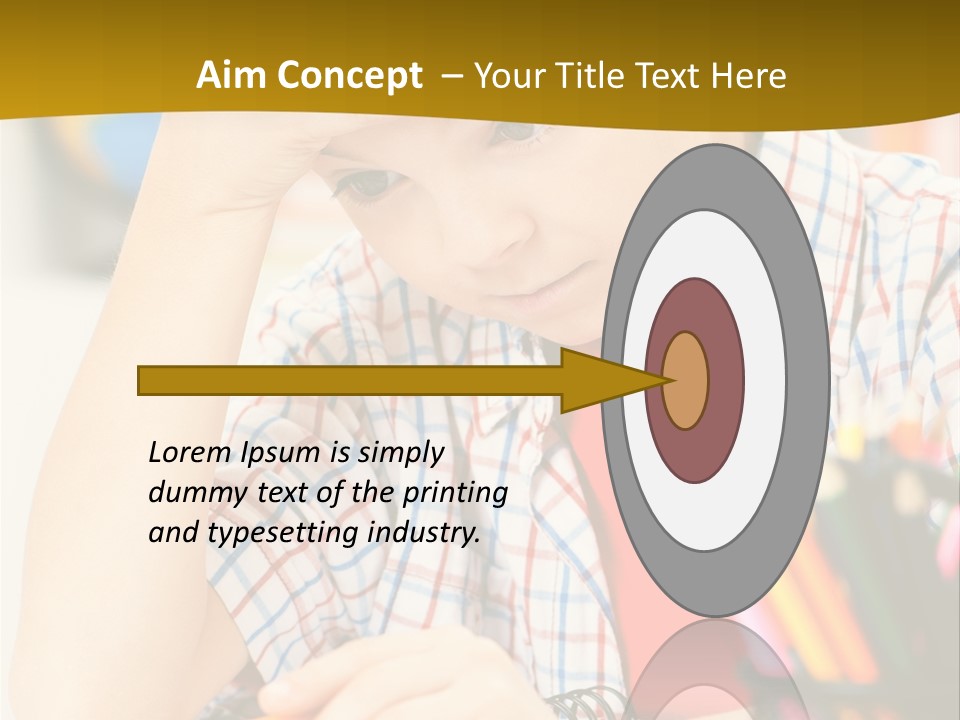 Learn Serious Teenager PowerPoint Template