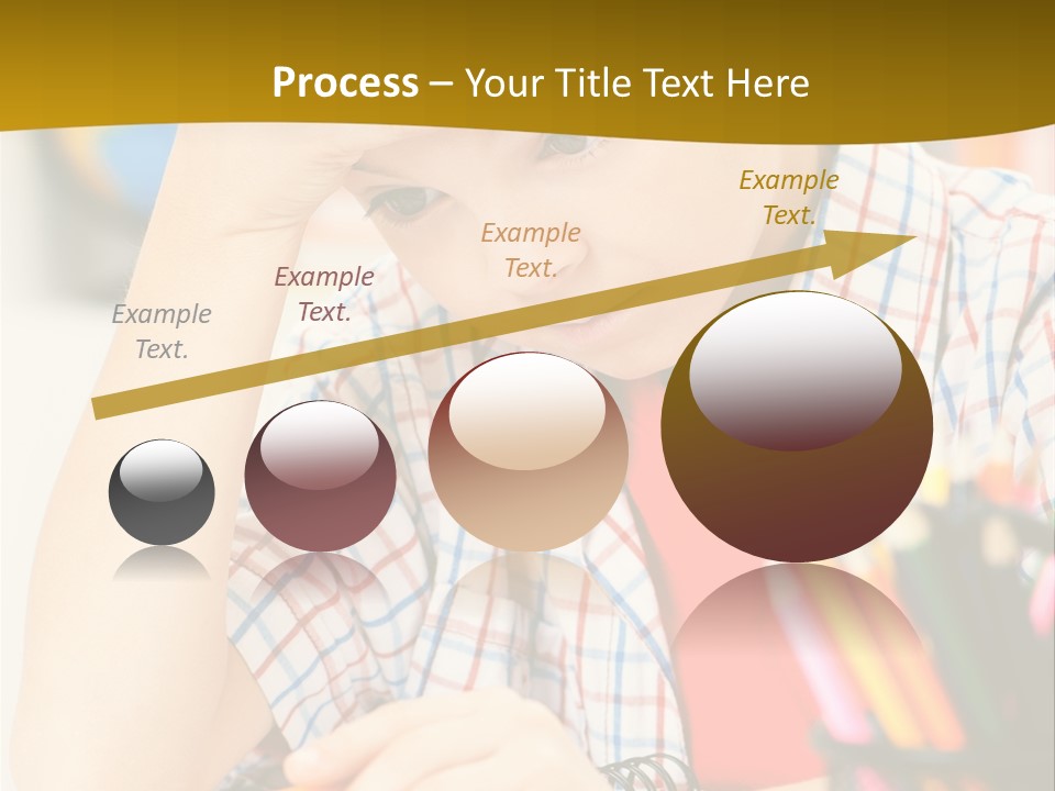 Learn Serious Teenager PowerPoint Template