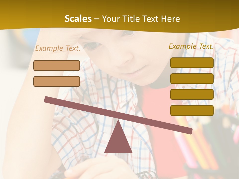 Learn Serious Teenager PowerPoint Template
