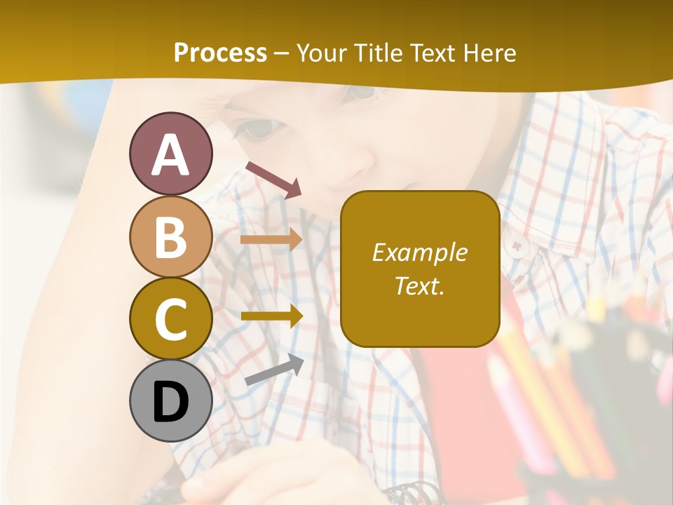 Learn Serious Teenager PowerPoint Template