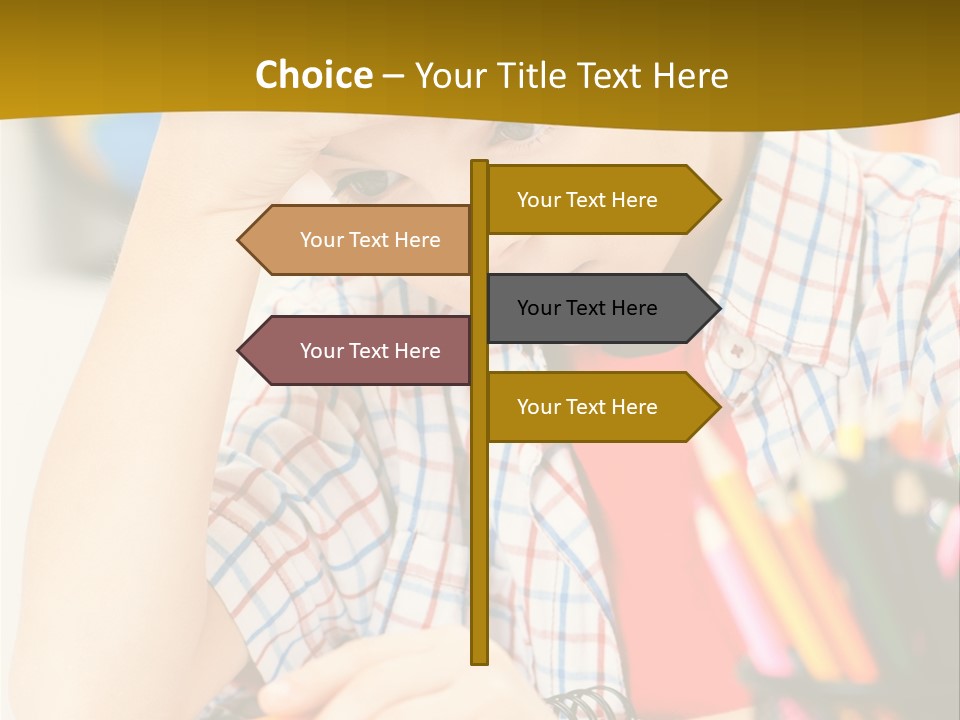 Learn Serious Teenager PowerPoint Template