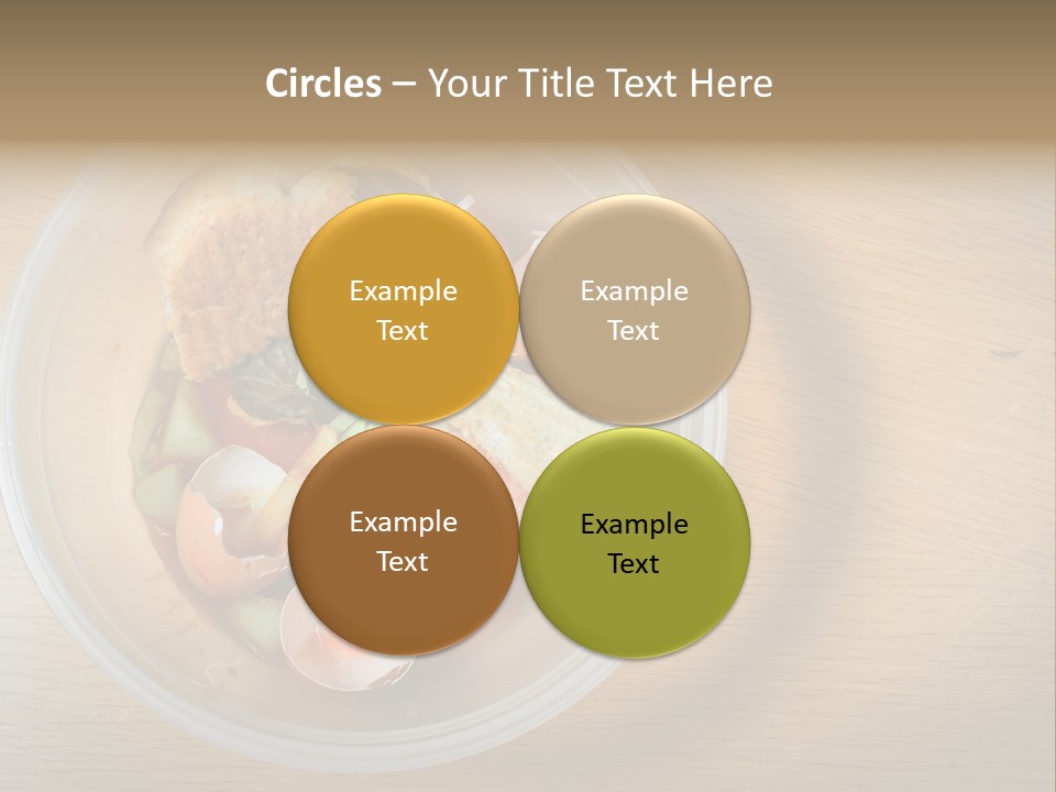 Trash Compost Background PowerPoint Template