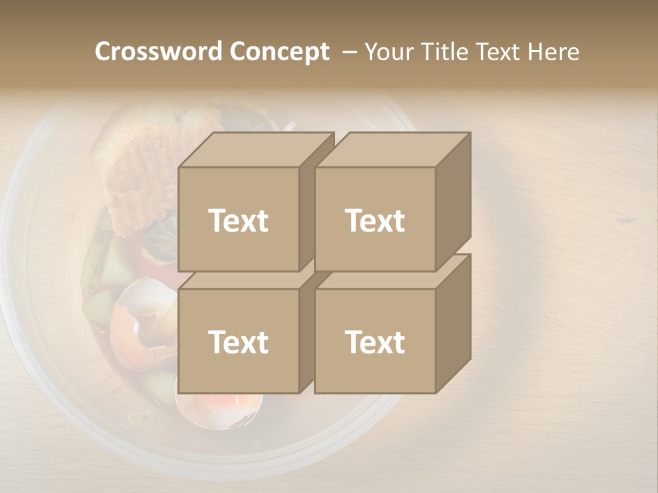 Trash Compost Background PowerPoint Template