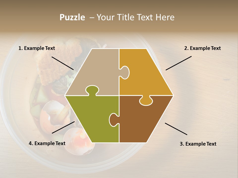 Trash Compost Background PowerPoint Template