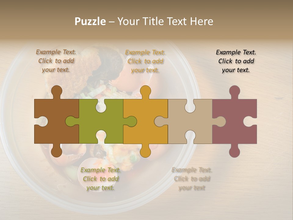 Trash Compost Background PowerPoint Template