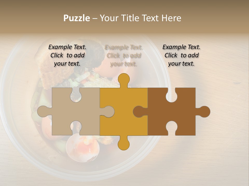 Trash Compost Background PowerPoint Template