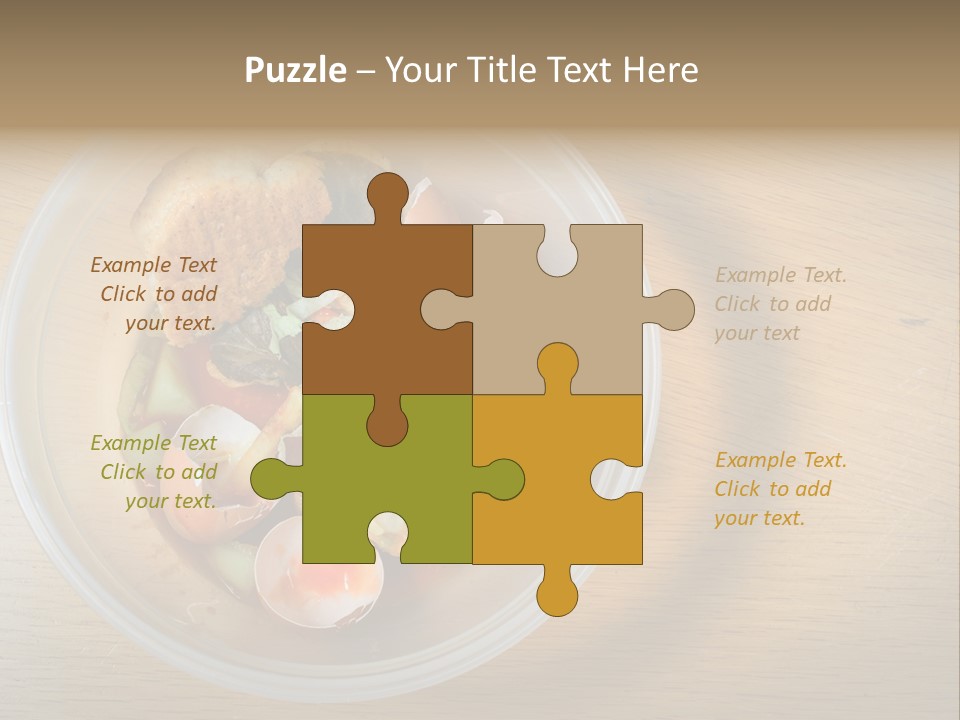 Trash Compost Background PowerPoint Template