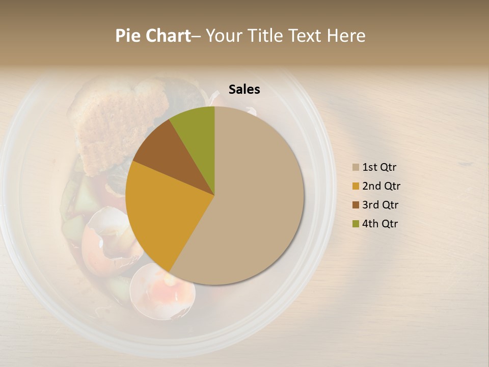 Trash Compost Background PowerPoint Template