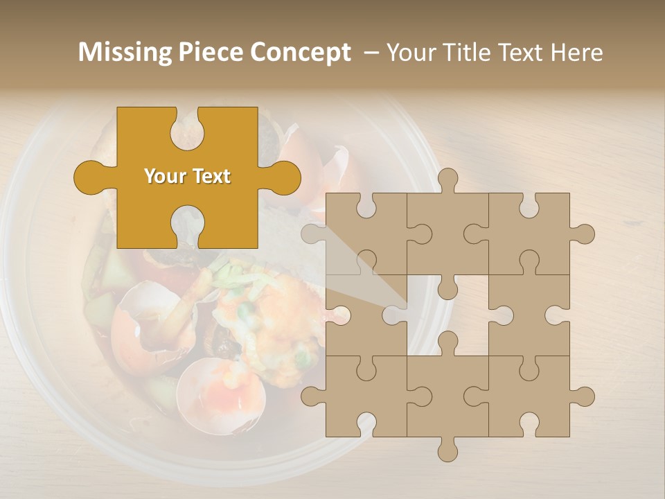 Trash Compost Background PowerPoint Template