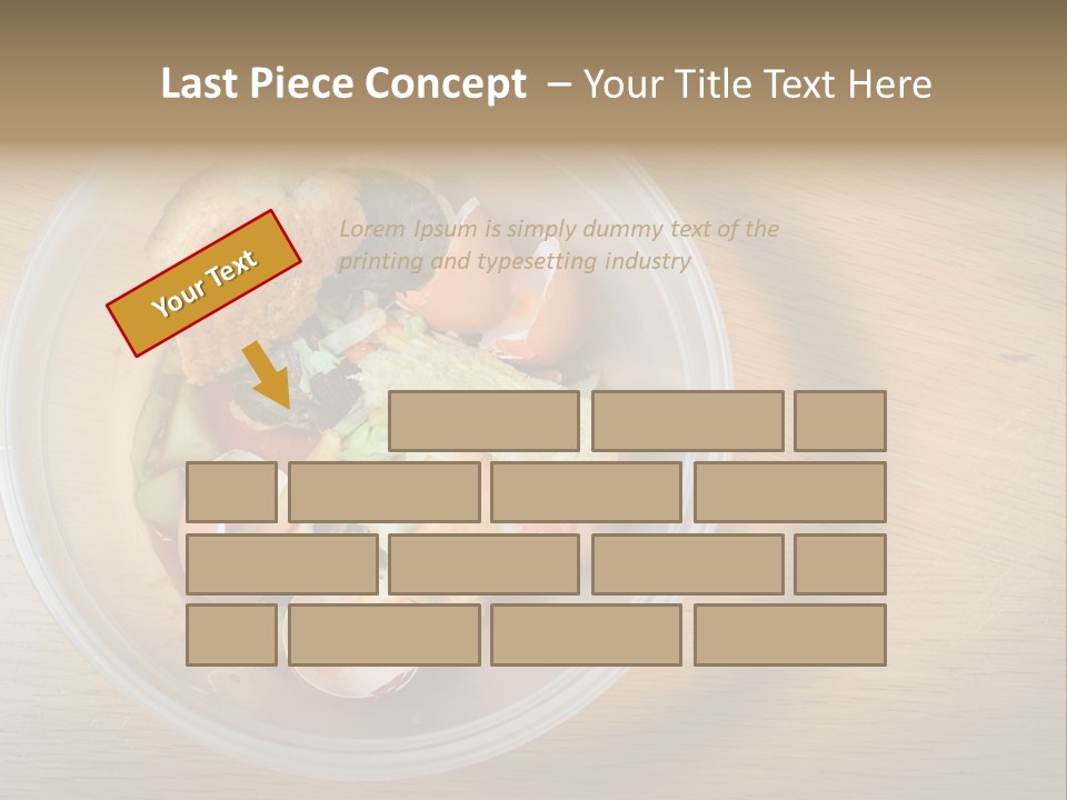 Trash Compost Background PowerPoint Template