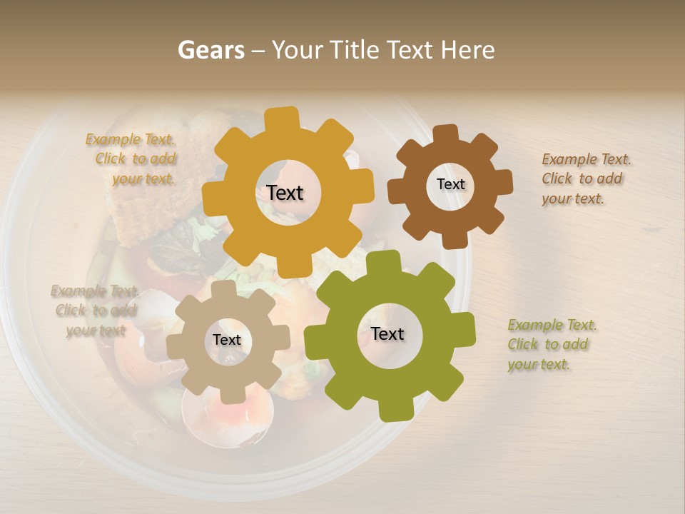 Trash Compost Background PowerPoint Template