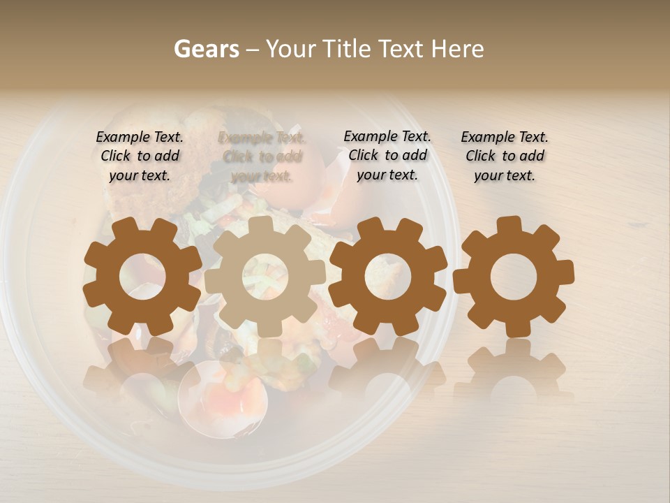 Trash Compost Background PowerPoint Template