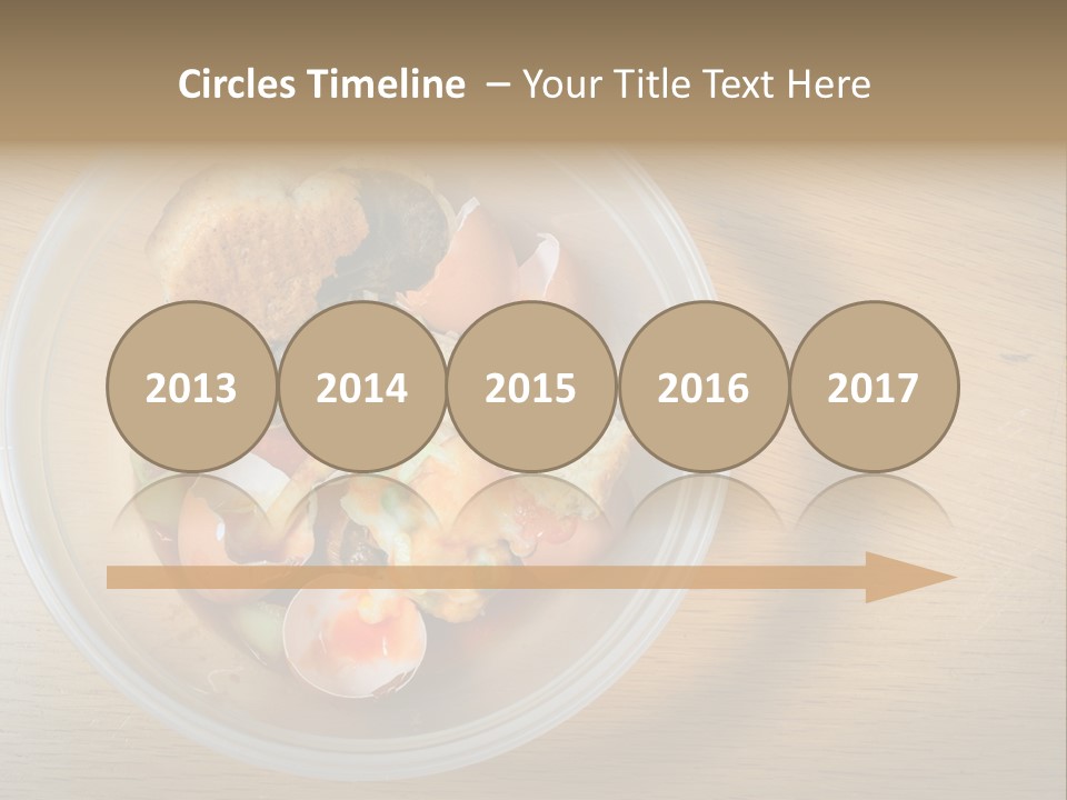 Trash Compost Background PowerPoint Template