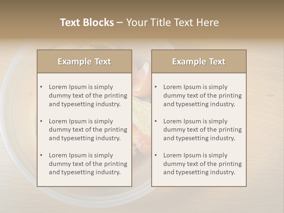 Trash Compost Background PowerPoint Template