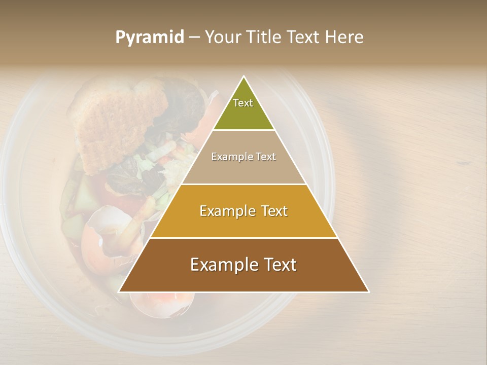 Trash Compost Background PowerPoint Template