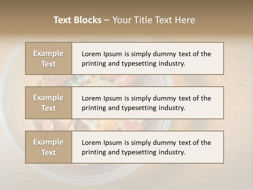 Trash Compost Background PowerPoint Template