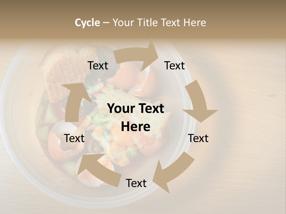 Trash Compost Background PowerPoint Template