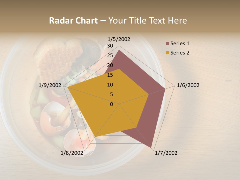 Trash Compost Background PowerPoint Template