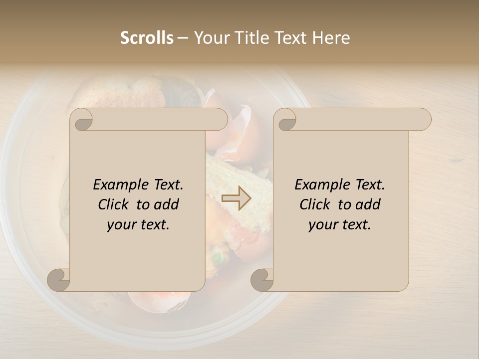 Trash Compost Background PowerPoint Template