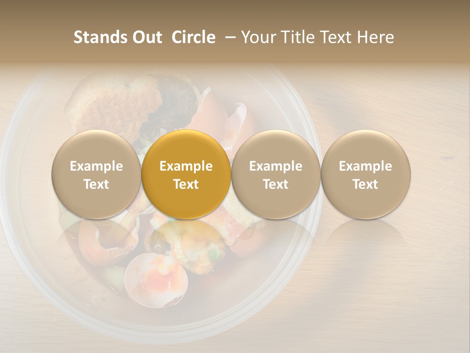 Trash Compost Background PowerPoint Template