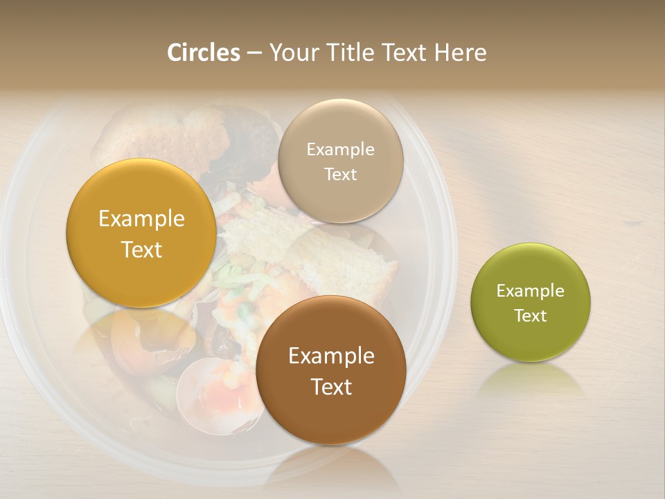 Trash Compost Background PowerPoint Template