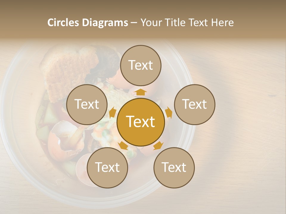 Trash Compost Background PowerPoint Template