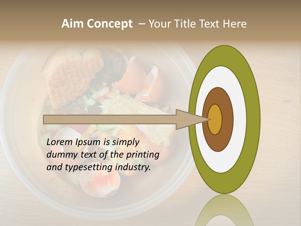Trash Compost Background PowerPoint Template