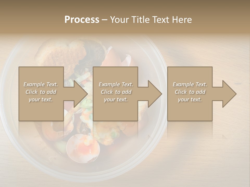 Trash Compost Background PowerPoint Template