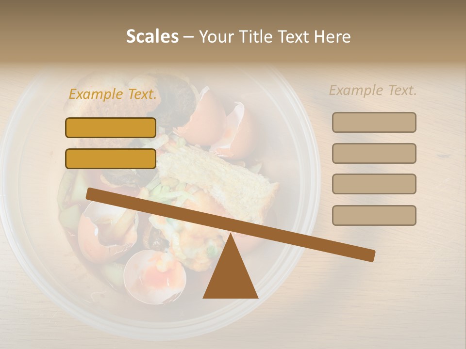 Trash Compost Background PowerPoint Template