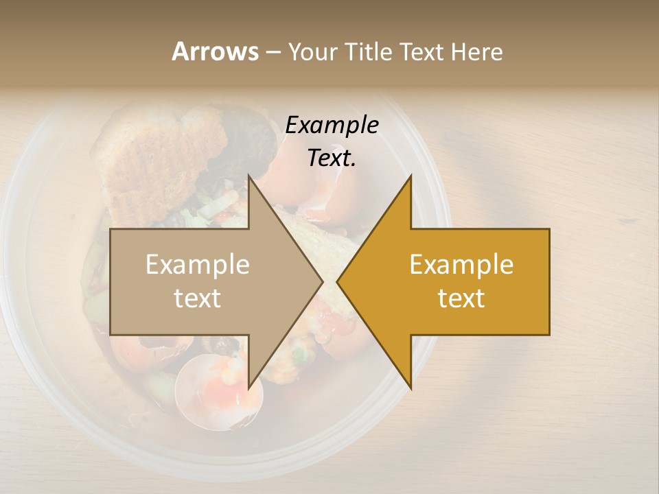 Trash Compost Background PowerPoint Template