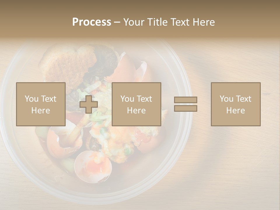 Trash Compost Background PowerPoint Template