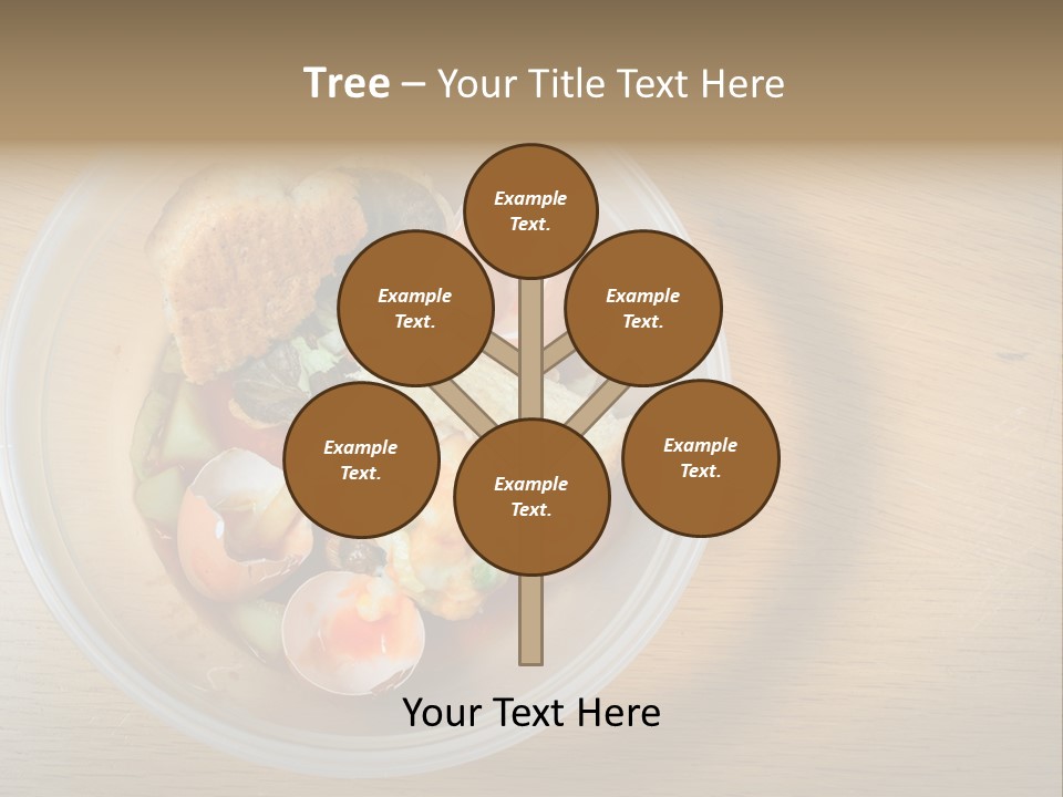 Trash Compost Background PowerPoint Template