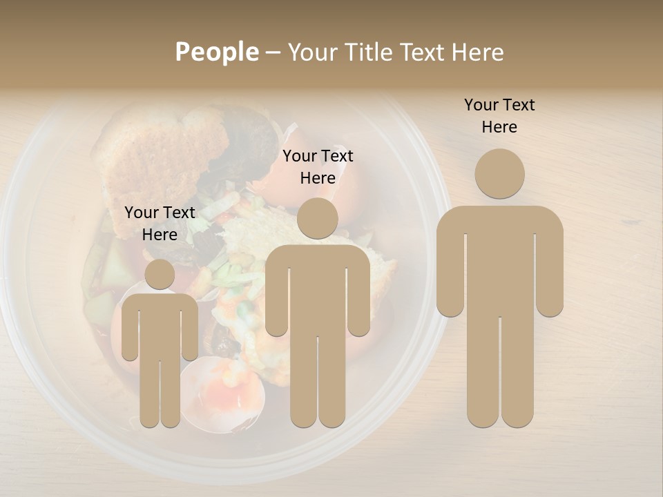 Trash Compost Background PowerPoint Template