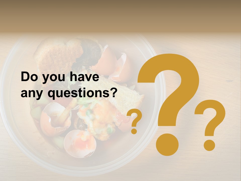 Trash Compost Background PowerPoint Template