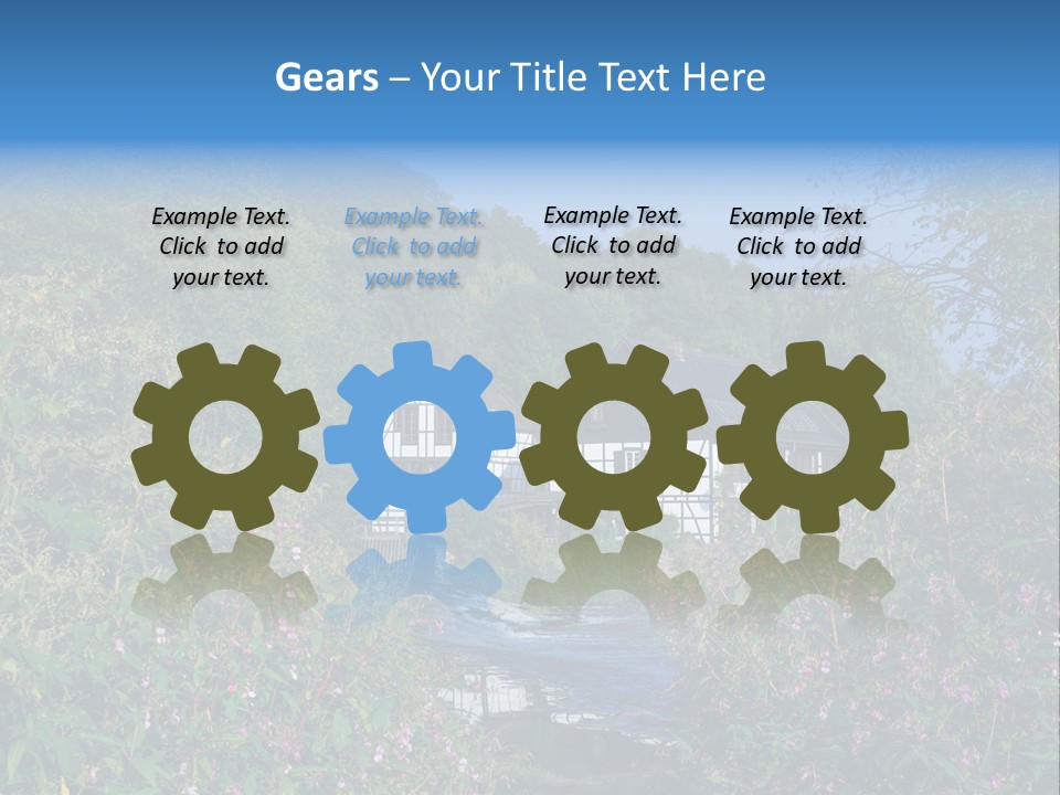 Wipperkotten Travel Destination Tourism Europe PowerPoint Template